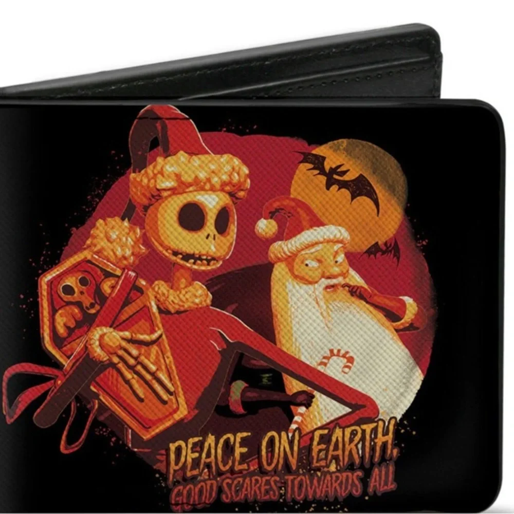 Disney’s The Nightmare Before‎ Christmas Jack Skellington Peace on Earth wallet